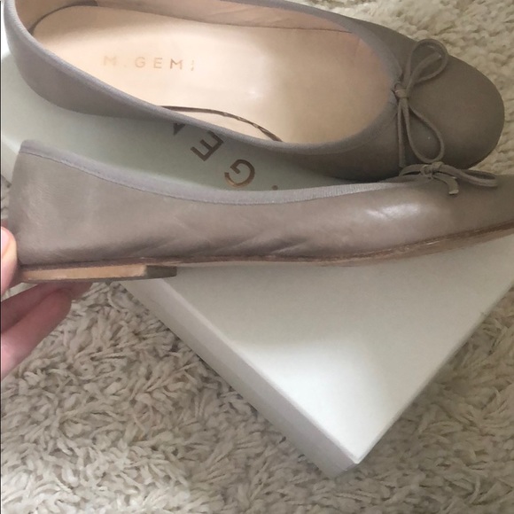 M. Gemi grey ballet flats with box and dust bag - Picture 3 of 8